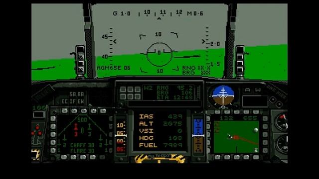 F-16 Combat Pilot - Atari ST смотреть онлайн