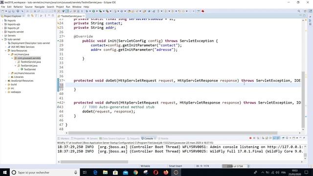 Démo 1-2 Initialisation des Servlets смотреть онлайн