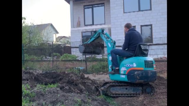 mini excavator 10 / Самый надежный мини-экскаватор / Kubota K008 в работе / смотреть онлайн