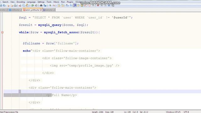 Instagram Tutorial Part-40: Fetch Follow Users Ajax Php Mysqli for android mobile,tablet and web. смотреть онлайн
