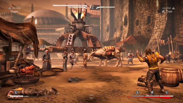 HAVING FUN WITH HELLFIRE SCORPION! - Mortal Kombat X: "Scorpion" Gameplay (Mortal Kombat XL) смотреть онлайн