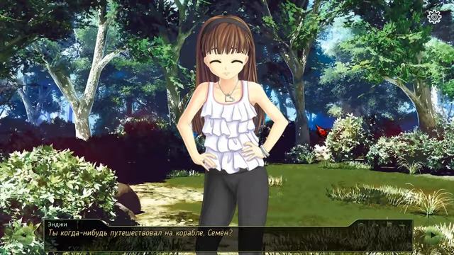 Говорим с дочкой Сюзан.Прохождение Everlasting Summer # 121 смотреть онлайн