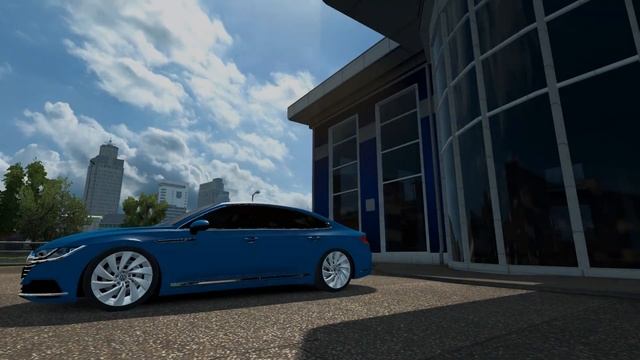 Volkswagen Passat CC & Arteon | Euro Truck Simulator 2 (ETS2 1.28 Mod) смотреть онлайн