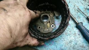 Ремонт генератора Mazda MPV.