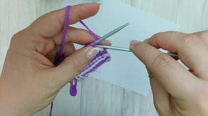 Пинетки «Зефирки» спицами. МК для начинающих.