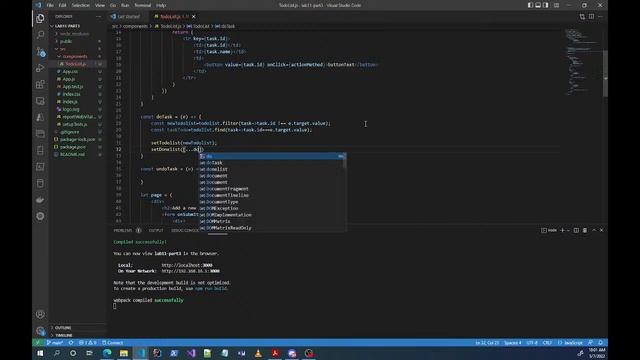 React simple to do list смотреть онлайн