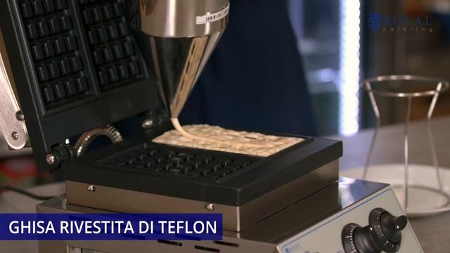Piastra per waffles Royal Catering RC-WMS01 | Presentazione del prodotto смотреть онлайн