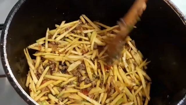 Узбекская каша Шавля - Uzbek Porridge Shavlya