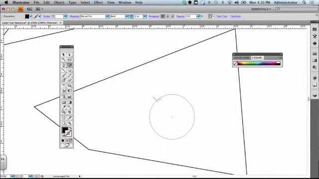 Illustrator CS4 - Working with Text Pt 2 смотреть онлайн