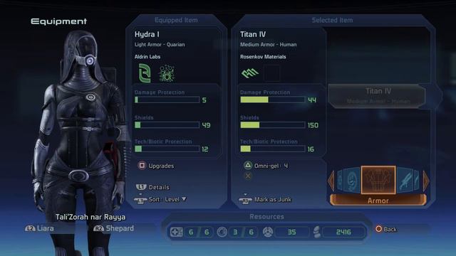 Mass Effect 1 Legendary Edition - Noveria Leave Port Hanshan: Upgrade Weapons, Armor and Ammo Packs смотреть онлайн