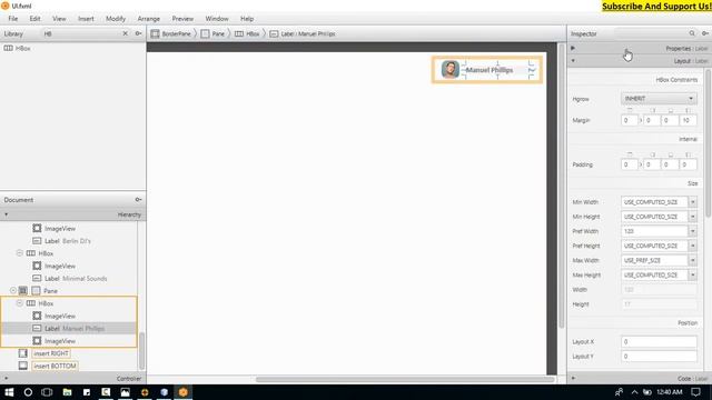 JavaFx Music Player | Netbeans And Scene Builder | IOS Music Player
