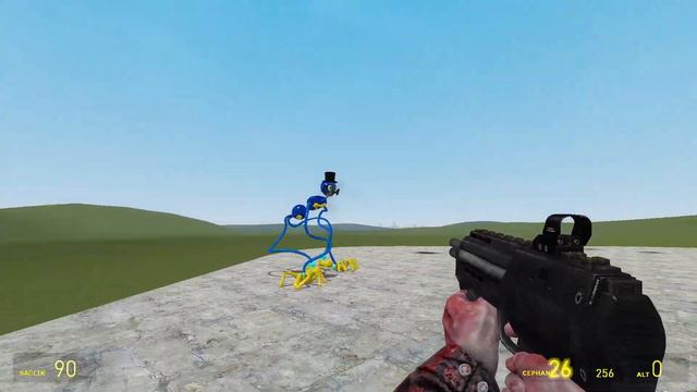 HUGE DADDY LONG LEGS VS HUGE BANBALEENA | GARRY'S MOD смотреть онлайн