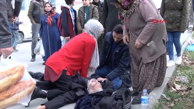 Девушка мусульманка помогла пожилому мужчине,  при сердечном приступе ..ставим лайк такой красавице