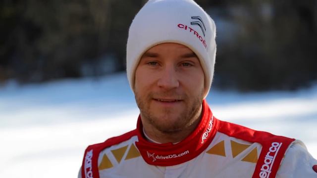 Loeb, Ostberg, Meeke testing before Rallye Monte-Carlo - Citroën WRC 2015 смотреть онлайн
