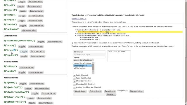 Селектори на jQuery част 2 - Урок 7 смотреть онлайн