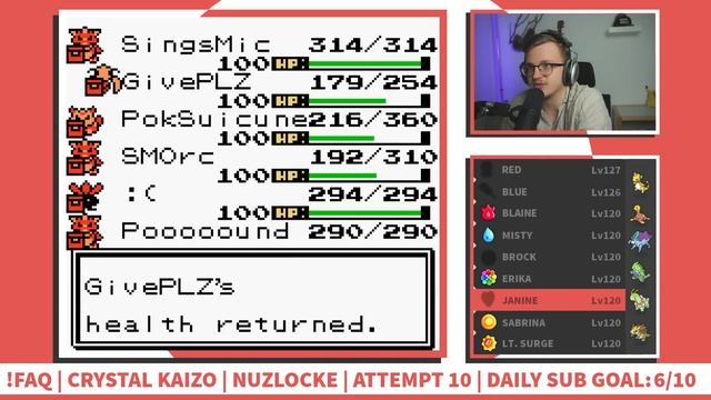 This gym leader almost softlocked my game - Crystal Kaizo Nuzlocke Pt. 48 смотреть онлайн