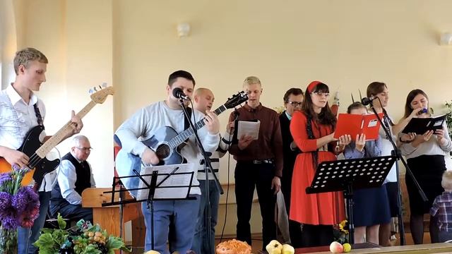 Молодежь ЕХБ г. Берёза песни прославления. смотреть онлайн