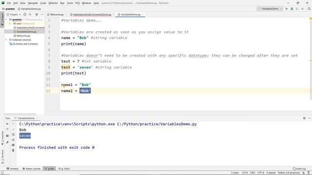Python Tutorial for Beginners  Variables in Python