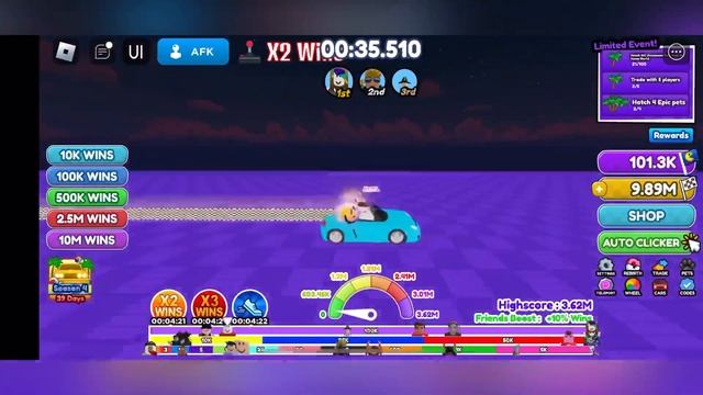 How To Go Faster, Faster (Race Clicker) [Roblox] смотреть онлайн