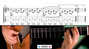 Once Upon a December (Anastasia) | Classical Guitar Tutorial + Sheet & Tab
