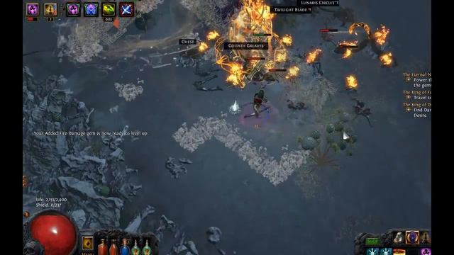 Path of exile, Vaccuum totem build смотреть онлайн