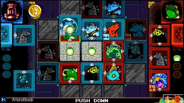 Shovel Knight Treasure Trove King Of Cards Crag Of Joustus Cards Puzzle Solutions смотреть онлайн