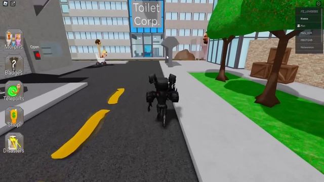 TITÁN TV MAN ROBLOX KARAKTERT CSINÁLTAM! смотреть онлайн
