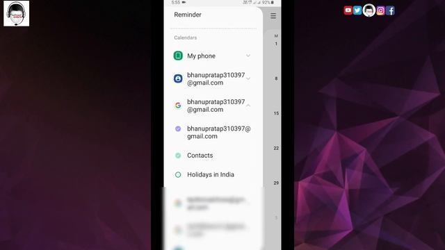 How to Add/Enable Public Holidays in Samsung Calendar App (One UI) step by step guide in Hindi смотреть онлайн
