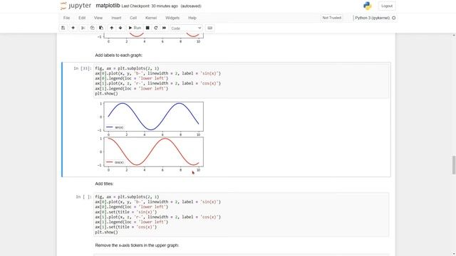 python - matplotlib смотреть онлайн