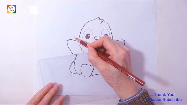 How to Draw A Baby Penguin смотреть онлайн