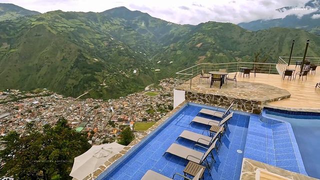 Luna Volcán Adventure Spa, Baños de Agua Santa Ecuador, 4K/60fps смотреть онлайн