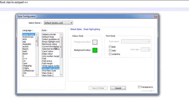 How To Change Font Size In Notepad++ смотреть онлайн