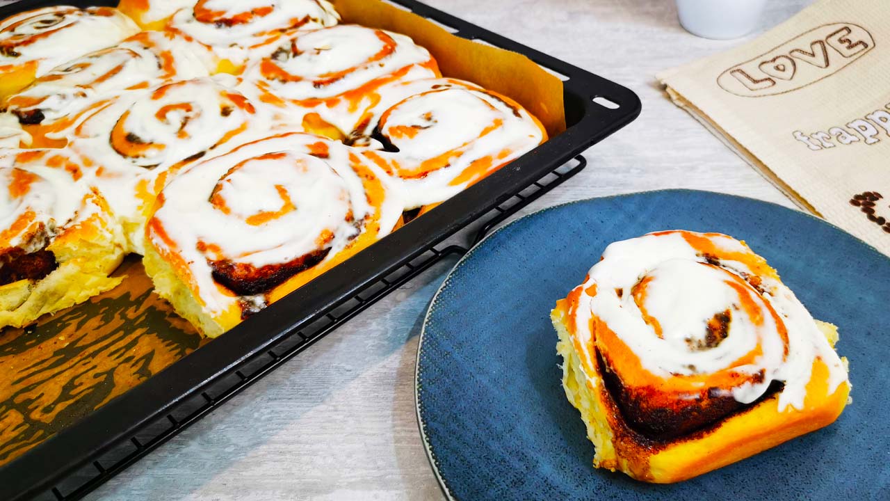 СИННАБОНЫ классические БУЛОЧКИ С КОРИЦЕЙ / Простой пошаговый рецепт