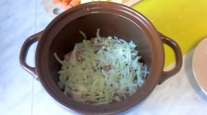 Мясо В Горшочке С Горохом Нут И Овощами!!!