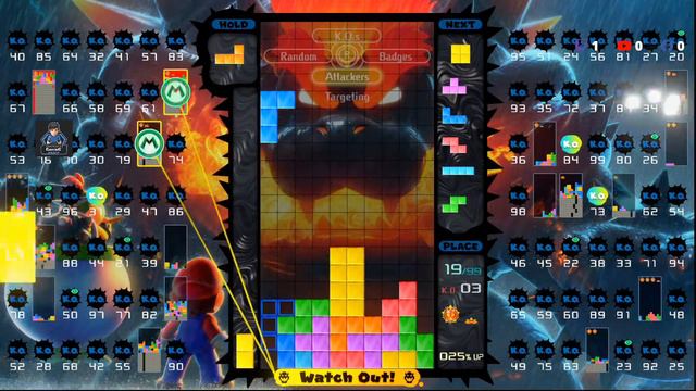 Tetris 99 - Battle Royale | Tetris battle against 99 players | Nintendo switch смотреть онлайн
