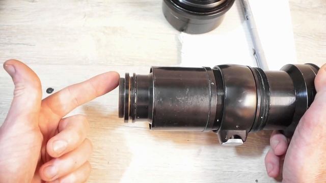 Индустар И-37 М42. Отчет о сборке. 1 часть. Обзор фронта работы смотреть онлайн