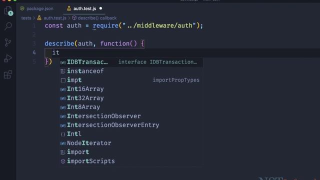 11 lecture working with unit tests - MERN STACK authentication and deployment смотреть онлайн