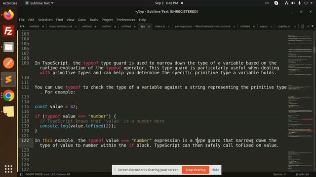 Typescript Tutorial #38 Type guards Typeof Type Operator смотреть онлайн