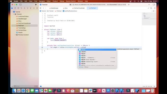 SwiftUI Tutorial Building Dynamic Pie Charts from JSON Data смотреть онлайн