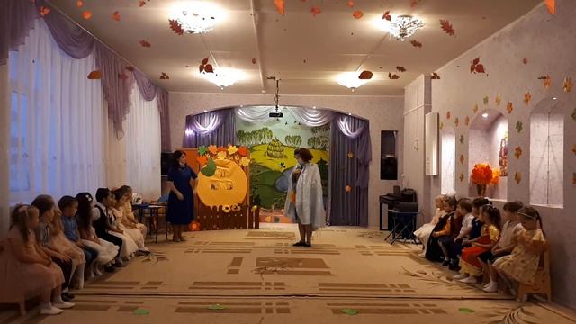 Осенний праздник. Группа № 12. Детский сад № 16 "Снежинка" смотреть онлайн