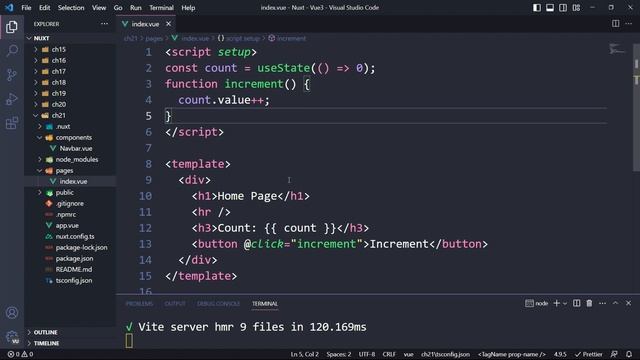 State Management useState in Nuxt 3 смотреть онлайн