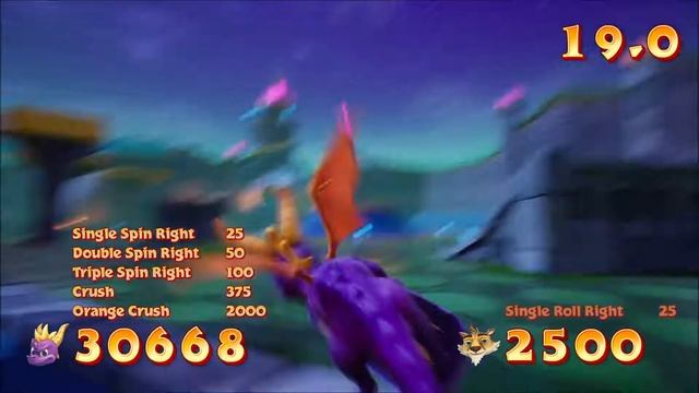 Spyro 3: Year Of The Dragon - Midday Gardens World: Enchanted Towers - 100% смотреть онлайн