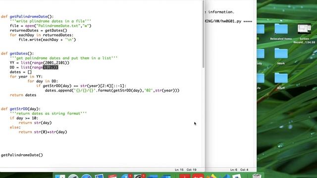 Python Programming Assignment 0601: Palindrome Dates смотреть онлайн