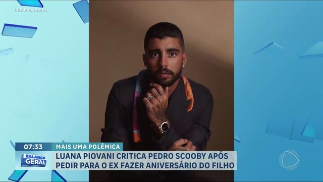 Luana Piovani critíca Pedro Scooby depois de pedir qe fizesse a festa de aniversário do filho смотреть онлайн