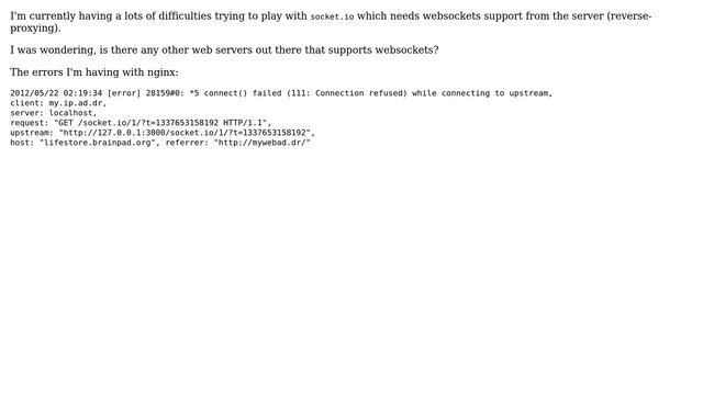 Linux web servers that support websockets? (2 Solutions!!) смотреть онлайн
