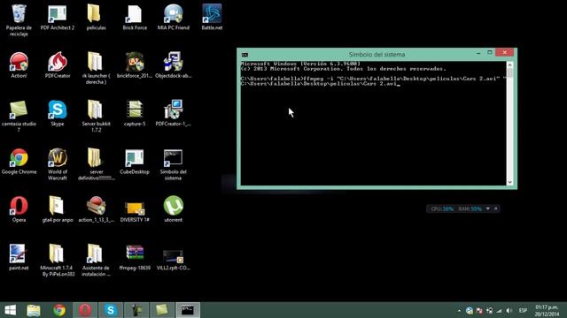 Como Cambiar Un Formato De Archivo A Otro Con FFMPEG смотреть онлайн