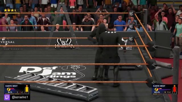 Kanye vs. Kanye - "I Against I" Matches | Def Jam Vendetta 2K (VOD Stream Re-Up) смотреть онлайн