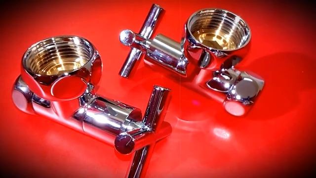 Вентиль угловой Luxon хромированный 1* на 3/4 гайка гайка смотреть онлайн