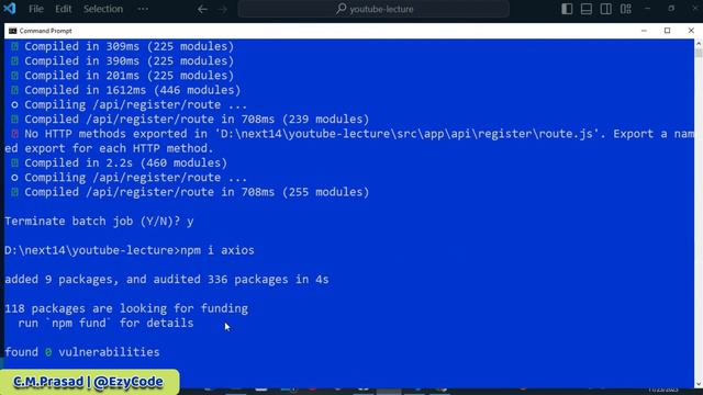 Axios in Next.js 14: Effortless Data Fetching and API Integration | EzyCode смотреть онлайн