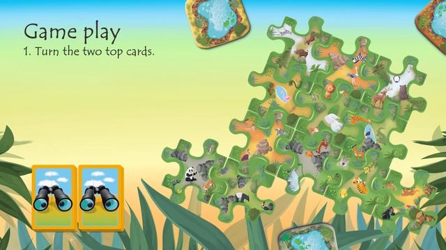 Seek & Find Safari, Learn the game in 30 sec смотреть онлайн